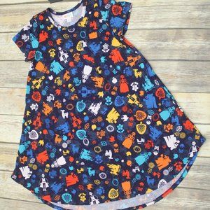 Disney LuLaRoe Scarlett Kids Dress